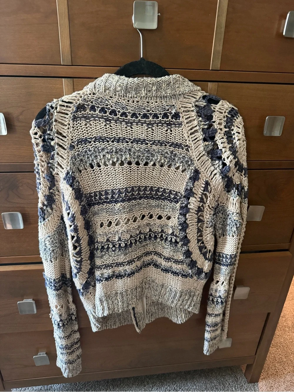 Free People Crochet Jacket